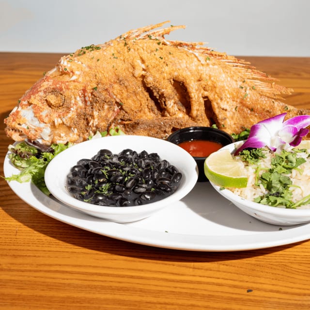 Fried Red Snapper.
