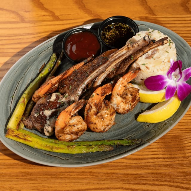 Oasis BBQ Surf & Turf.