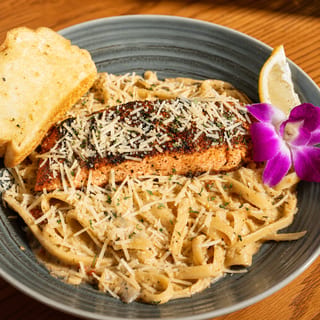 Tuscan Salmon Pasta